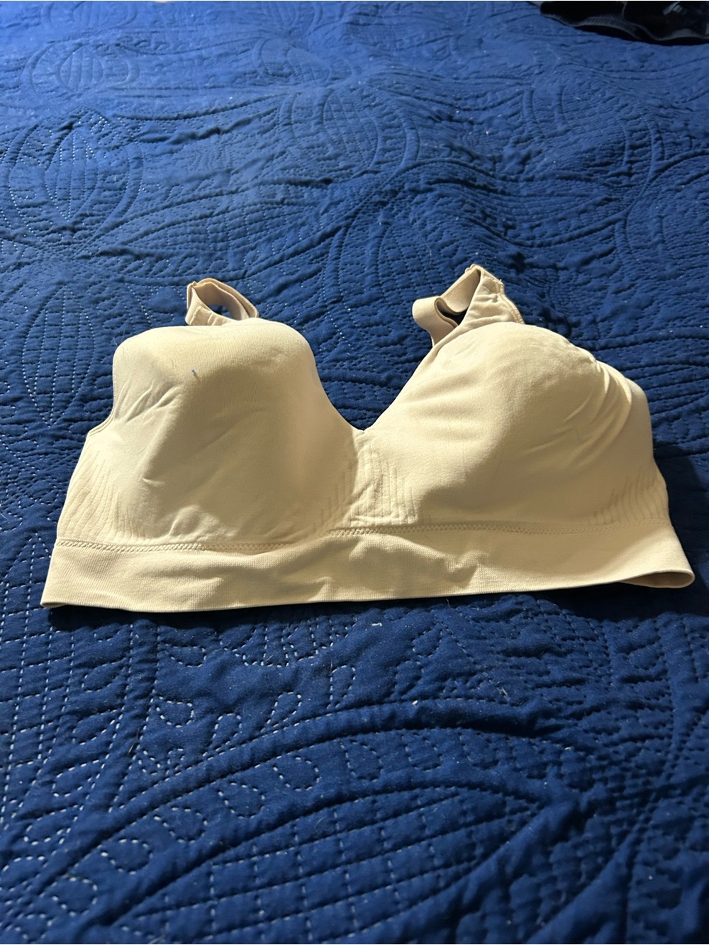 Bali Cream Wireless Seamless Bra